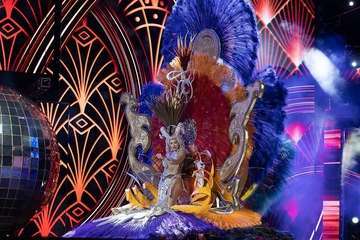 Lola Ortíz, representante de la firma teldense Tapicería Peñate, nueva Reina del Carnaval de la capital grancanaria/TA y Lpacarnaval.